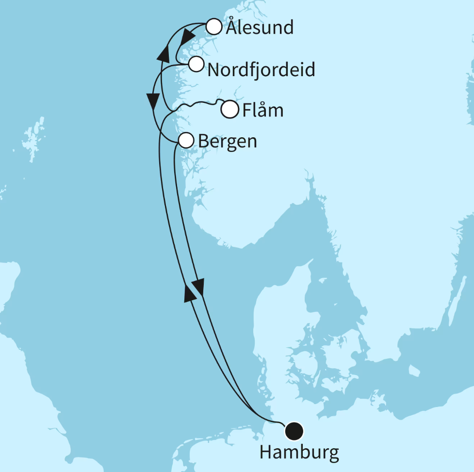 Mein Schiff Norwegen-Kreuzfahrt 2027: Norwegens Fjordwelten 2 Mein Schiff Norwegen-Kreuzfahrt 2027: Norwegens Fjordwelten 2