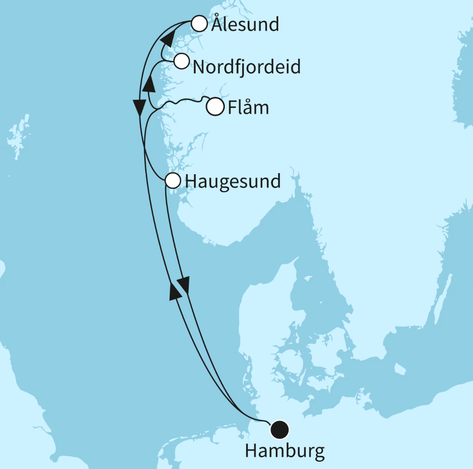 Mein Schiff Norwegen-Kreuzfahrt 2027: Norwegens Fjordwelten 3 Mein Schiff Norwegen-Kreuzfahrt 2027: Norwegens Fjordwelten 3