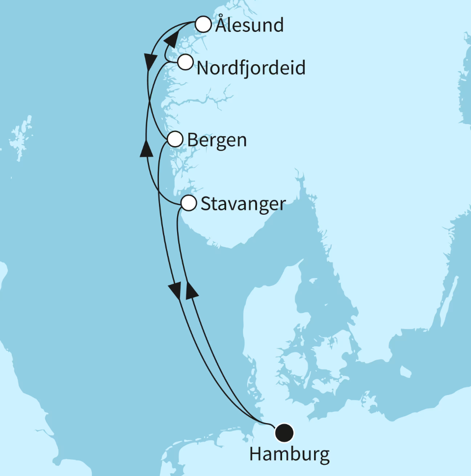 Mein Schiff Norwegen-Kreuzfahrt 2027: Norwegens Fjordwelten 4 Mein Schiff Norwegen-Kreuzfahrt 2027: Norwegens Fjordwelten 4