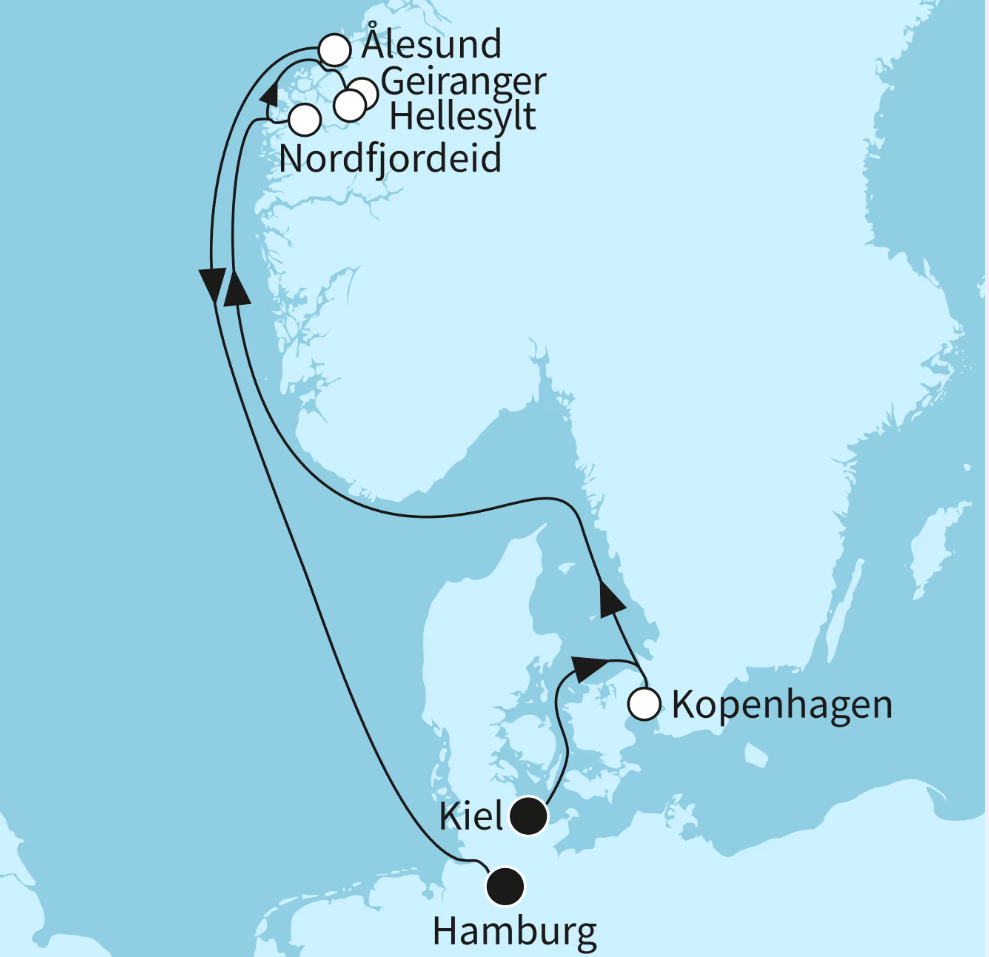 Mein Schiff Norwegen-Kreuzfahrt 2027: Norwegens Fjordwelten 9 Mein Schiff Norwegen-Kreuzfahrt 2027: Norwegens Fjordwelten 9