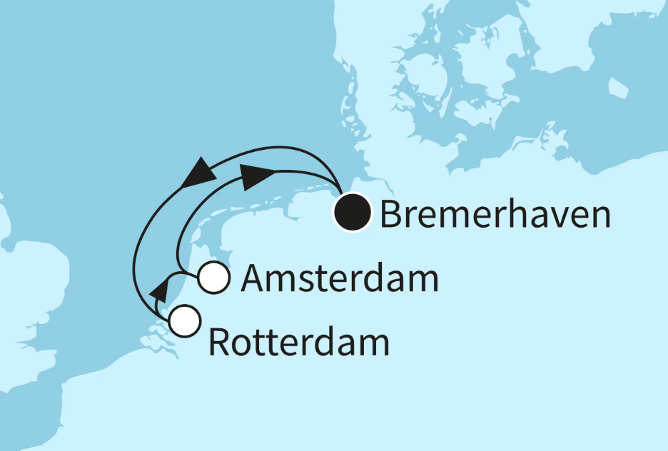 Mein Schiff Westeuropa-Kreuzfahrt 2026: Kurzreise Hollands hübsche Hafenstädte Mein Schiff Westeuropa-Kreuzfahrt 2026: Kurzreise Hollands hübsche Hafenstädte