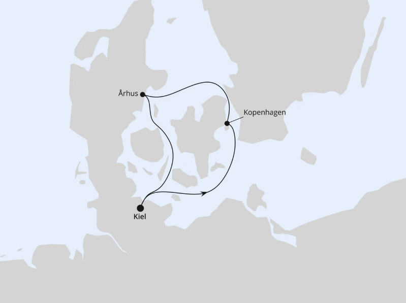 AIDA Nordeuropa-Kreuzfahrt 2027: Minikreuzfahrt nach Dänemark ab Kiel 2