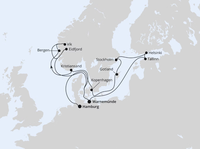 AIDA Norwegen-Kreuzfahrt 2027: Highlights der Nord- und Ostseeküste 3